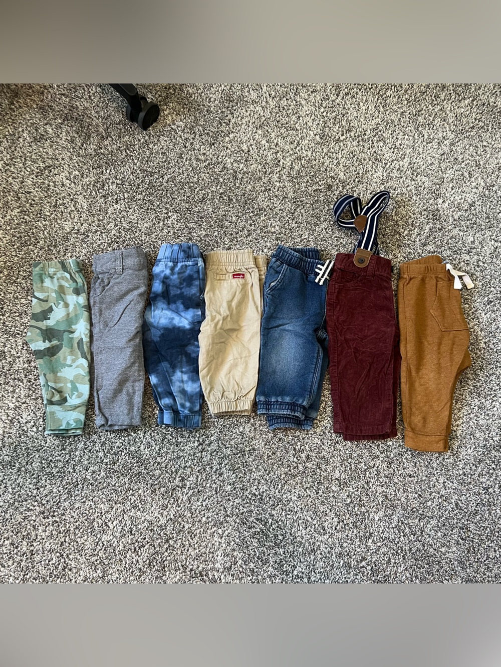 Bundle of boys 6-12 month pants